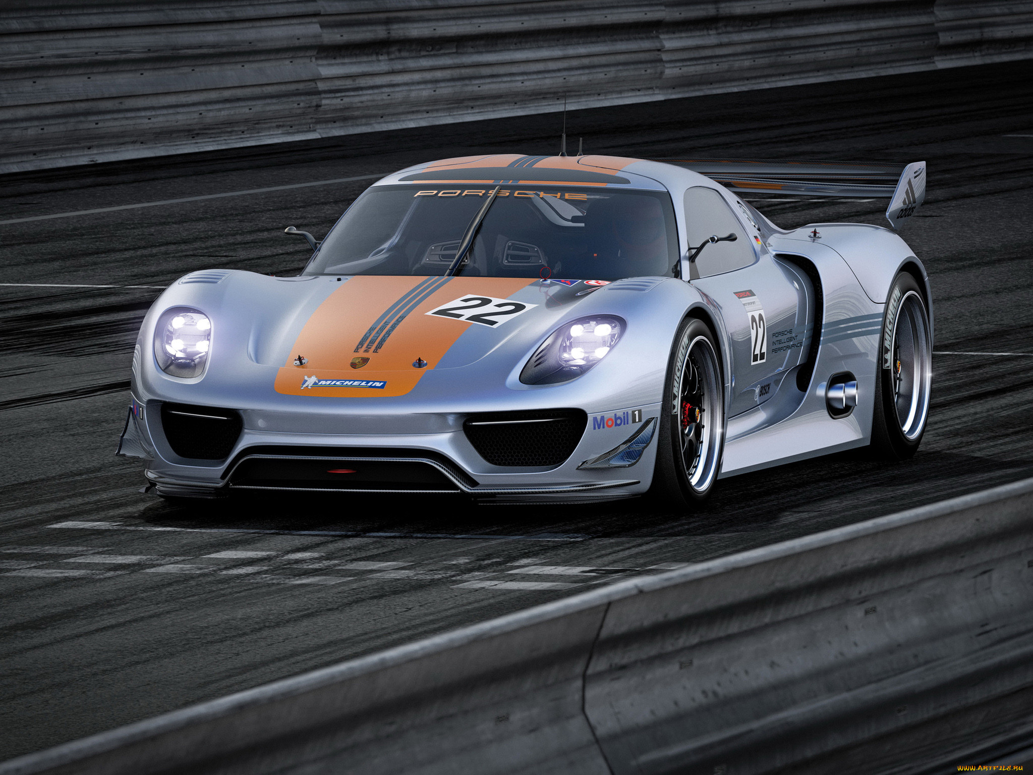 , porsche, 918, rsr